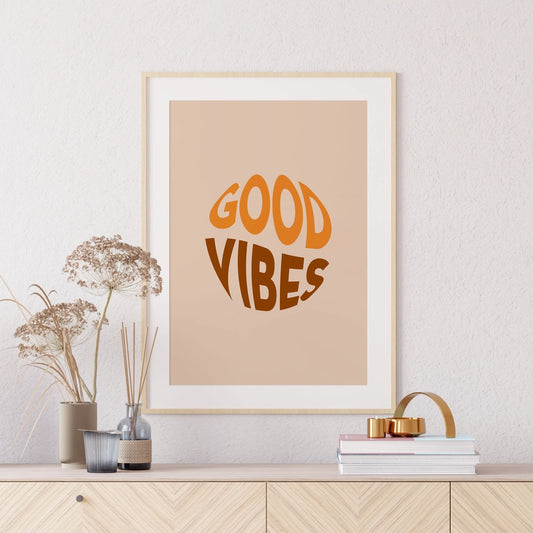 Plakat - Good vibes