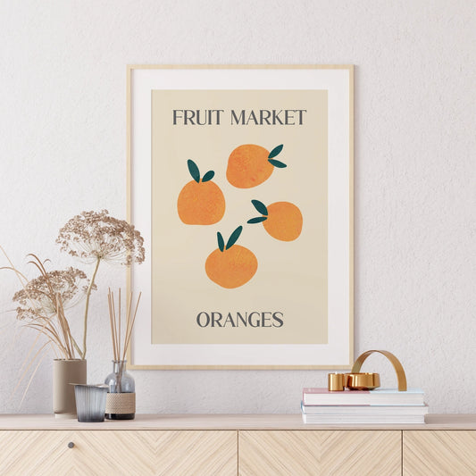 Plakat - Fruit market