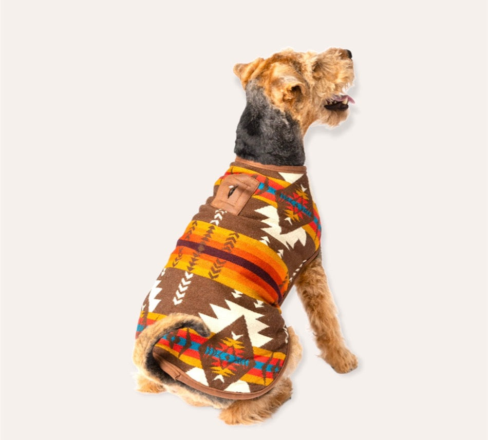 Aztec Hundejakke i uld